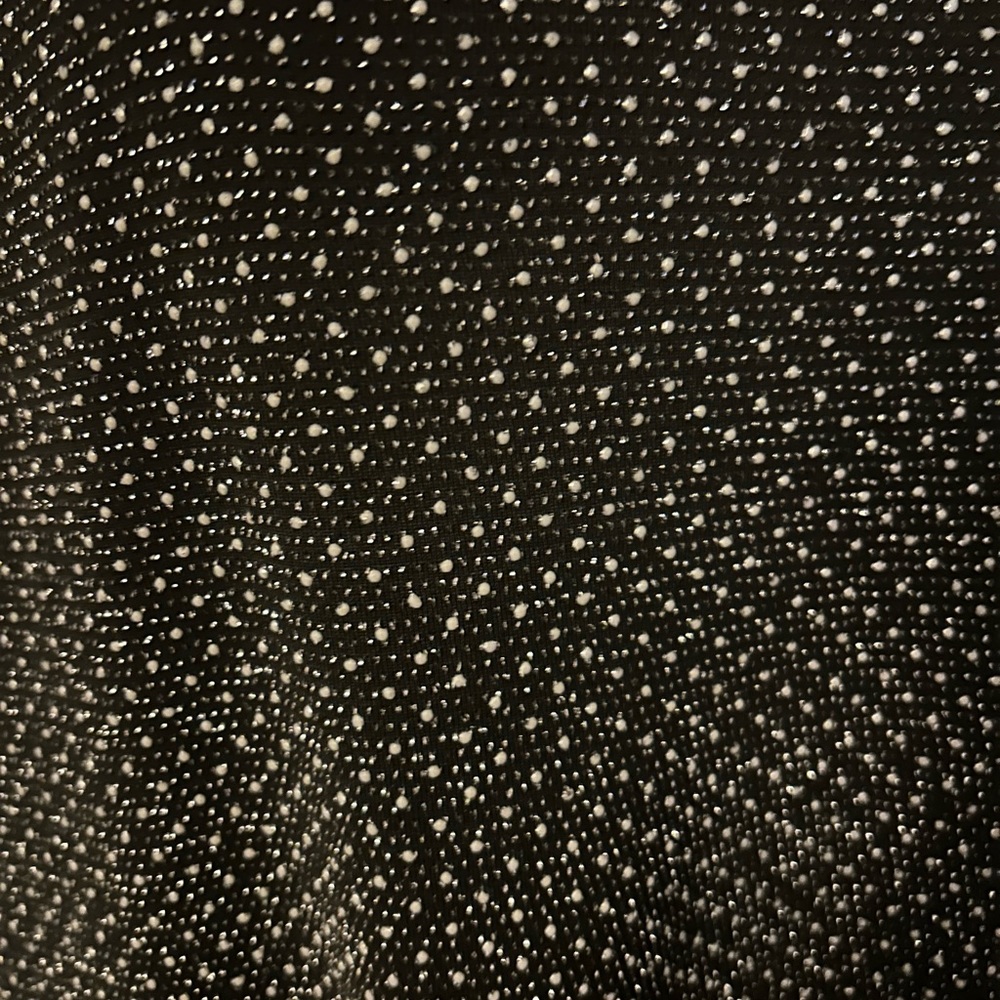 Elegant Black Polka Dot Dress - Picture 4 of 6